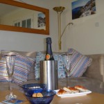 Champagne and canapes on arrival? Just one of the extras we offer our guests.