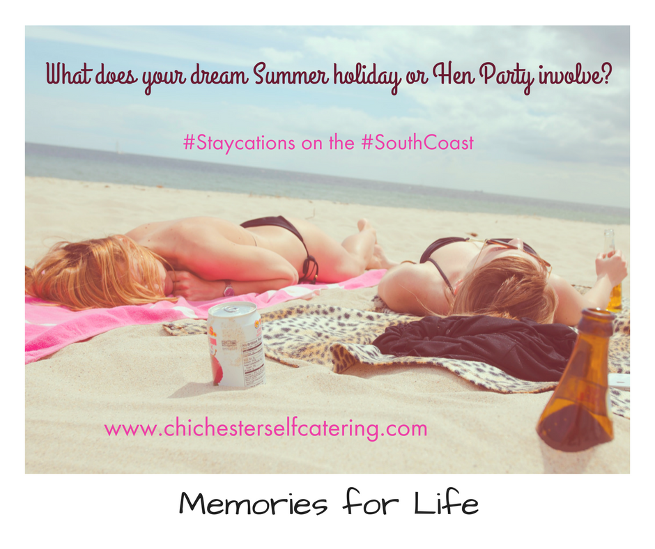 What is your dream Summer holiday or Hen Party involve-